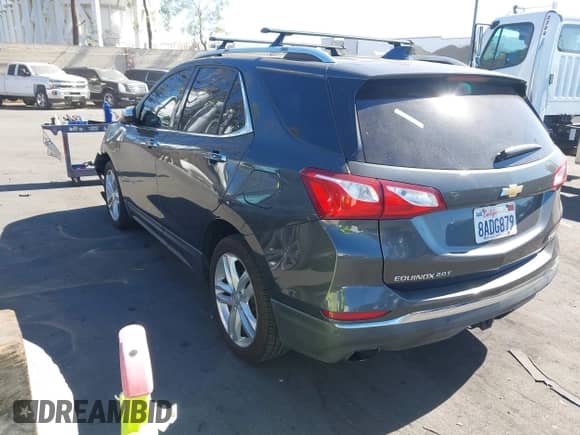 2018 Chevrolet Equinox Premier с VIN 3GNAXNEX8JS508432, выставлен на аукционе IAAI как лот 43558959 с пробегом 84 489 миль миль и . История ставок и продаж доступна на DreamBid. Изображение 3.