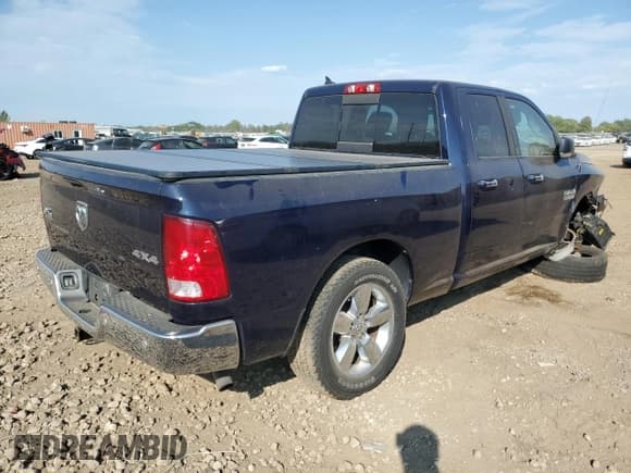 ✅ 2018 Ram 1500 Big Horn • VIN: 1C6RR7GG5JS311087 • Lot: 72022465. Listed on Copart with 126,489 mi. Free auction sales archive from the USA and detailed vehicle history report at DreamBid. Image 3.