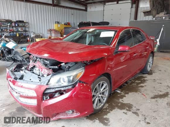 2013 Chevrolet Malibu LTZ with VIN 1G11J5SX9DF236571, listed as a IAAI auction lot 42312073 with 114,404 mi miles and . Bid and sale history available at DreamBid. Image 2.