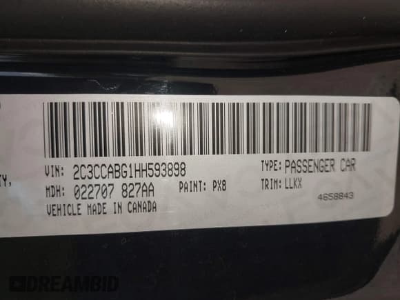 ✅ 2017 Chrysler 300 S • VIN: 2C3CCABG1HH593898 • Лот: 42835963. Опубликован ранее на IAAI с пробегом 165 942 миль. Бесплатный доступ к архиву аукционных продаж из США и подробный отчёт об истории автомобиля на DreamBid. Изображение 9.