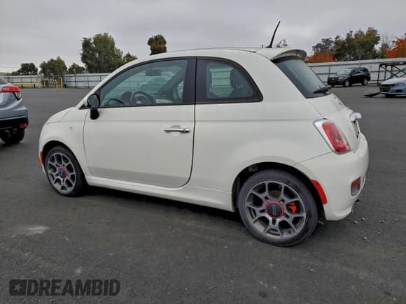 ✅ 2012 FIAT 500 Sport • VIN: 3C3CFFBR5CT110466 • Lot: 96162665. Listed on Copart with 88,895 mi. Free auction sales archive from the USA and detailed vehicle history report at DreamBid. Image 2.