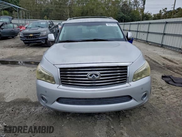 ✅ 2011 Infiniti QX56 7-passenger • VIN: JN8AZ2NF9B9501927 • Lot: 95576475. Listed on Copart with 135,533 mi. Free auction sales archive from the USA and detailed vehicle history report at DreamBid. Image 5.