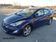 ✅ 2013 Hyundai Elantra GLS • VIN: 5NPDH4AE0DH399562 • Lot: 43636967. Listed on IAAI with 95,924 mi. Free auction sales archive from the USA and detailed vehicle history report at DreamBid. Image 2.