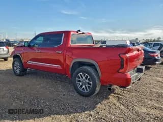 ✅ 2023 Toyota Tundra 1794 Edition Hybrid • VIN: 5TFMC5AB9PX002384 • Lot: 95036875. Listed on Copart with 44,012 mi. Free auction sales archive from the USA and detailed vehicle history report at DreamBid. Image 2.