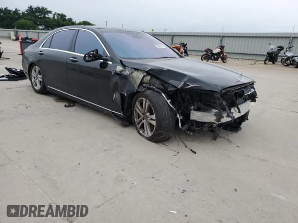 ✅ 2019 Mercedes-Benz S 450 • VIN: WDDUG6EB4KA459819 • Lot: 55021075. Listed on Copart with Not provided. Free auction sales archive from the USA and detailed vehicle history report at DreamBid. Image 4.