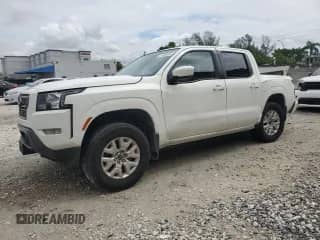 2023 Nissan Frontier SV with VIN 1N6ED1EK2PN615055, listed as a Copart auction lot 71640585 with 35,270 mi miles and Salvage title. Bid and sale history available at DreamBid. Image 1.