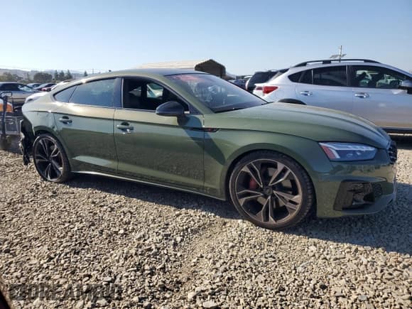 ✅ 2024 Audi S5 Sportback Premium Plus • VIN: WAUC4CF57RA076521 • Lot: 84249765. Listed on Copart with 18,117 mi. Free auction sales archive from the USA and detailed vehicle history report at DreamBid. Image 4.