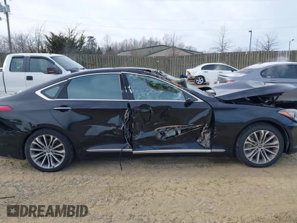 ✅ 2016 Hyundai Genesis 3.8L • VIN: KMHGN4JE4GU142321 • Lot: 41408220. Wystawiony na IAAI z przebiegiem 127 550 mil. Bezpłatny archiwum sprzedaży aukcyjnych z USA i szczegółowy raport historii pojazdu na DreamBid. Zdjęcie 13.