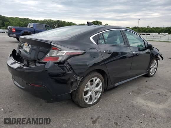 2018 Chevrolet Volt Premier z VIN 1G1RD6S57JU152366, wystawiony jako Copart lot #59594393 z przebiegiem 53 616 mil mil oraz . Historia ofert i sprzedaży dostępna na DreamBid. Obrazek 3.