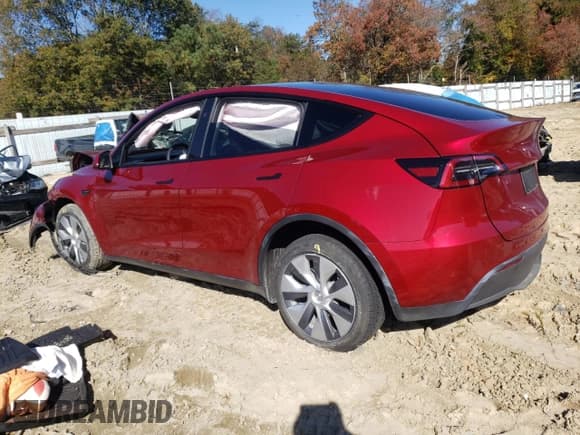 ✅ 2024 Tesla Model Y Long Range • VIN: 7SAYGDEE8RA260929 • Лот: 90700865. Опубликован ранее на Copart с пробегом Не указан. Бесплатный доступ к архиву аукционных продаж из США и подробный отчёт об истории автомобиля на DreamBid. Изображение 2.