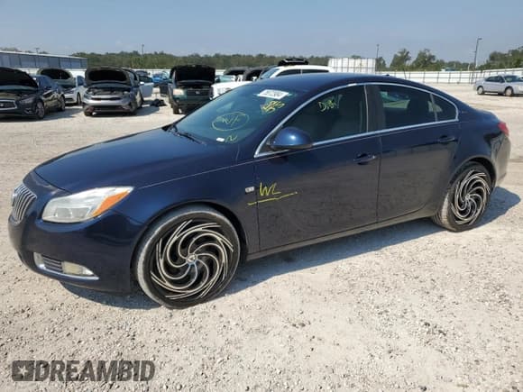 ✅ 2011 Buick Regal CXL RL3 • VIN: 2G4GR5EC8B9173967 • Lot: 75872984. Listed on Copart with 136,498 mi. Free auction sales archive from the USA and detailed vehicle history report at DreamBid. Image 1.
