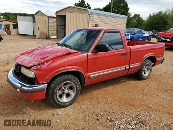 ✅ 1999 Chevrolet S-10 LS • VIN: 1GCCS14X3XK229288 • Lot: 68535395. Listed on Copart with 94,326 mi. Free auction sales archive from the USA and detailed vehicle history report at DreamBid. Image 1.