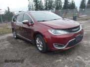 ✅ 2018 Chrysler Pacifica Limited • VIN: 2C4RC1GG8JR273783 • Lot: 43812085. Listed on IAAI with 124,493 mi. Free auction sales archive from the USA and detailed vehicle history report at DreamBid. Image 1.