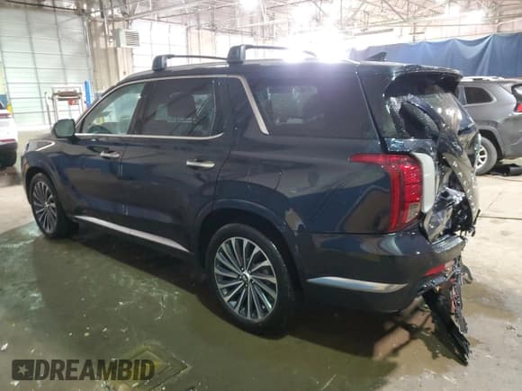 ✅ 2025 Hyundai Palisade Calligraphy • VIN: KM8R7DGE5SU855053 • Лот: 86198984. Опубликован ранее на Copart с пробегом 1 273 миль. Бесплатный доступ к архиву аукционных продаж из США и подробный отчёт об истории автомобиля на DreamBid. Изображение 2.