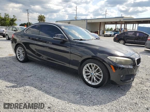 ✅ 2015 BMW 2 Series 228i • VIN: WBA1F5C5XFV256016 • Lot: 62587715. Listed on Copart with 120,651 mi. Free auction sales archive from the USA and detailed vehicle history report at DreamBid. Image 4.