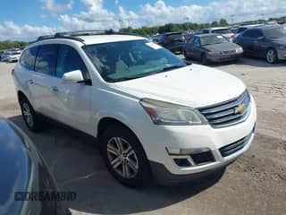 2015 Chevrolet Traverse LT z VIN 1GNKVHKD5FJ111467, wystawiony jako IAAI lot #43441632 z przebiegiem 138 735 mil mil oraz . Historia ofert i sprzedaży dostępna na DreamBid. Obrazek 1.