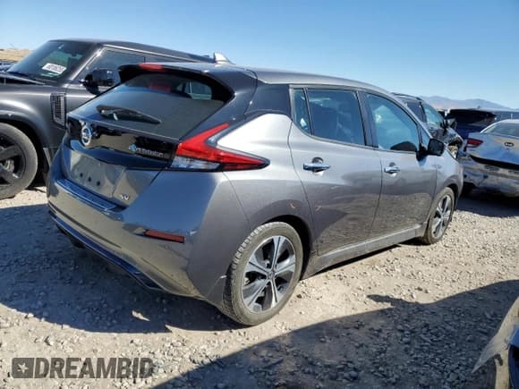✅ 2020 Nissan LEAF SV • VIN: 1N4AZ1CP4LC300383 • Лот: 82067055. Опубликован ранее на Copart с пробегом 56 266 миль. Бесплатный доступ к архиву аукционных продаж из США и подробный отчёт об истории автомобиля на DreamBid. Изображение 3.
