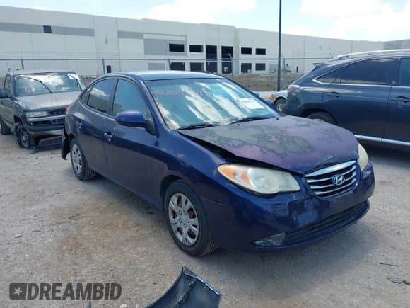 ✅ 2010 Hyundai Elantra GLS • VIN: KMHDU4AD8AU022736 • Lot: 42834797. Listed on IAAI with 165,068 mi. Free auction sales archive from the USA and detailed vehicle history report at DreamBid. Image 1.