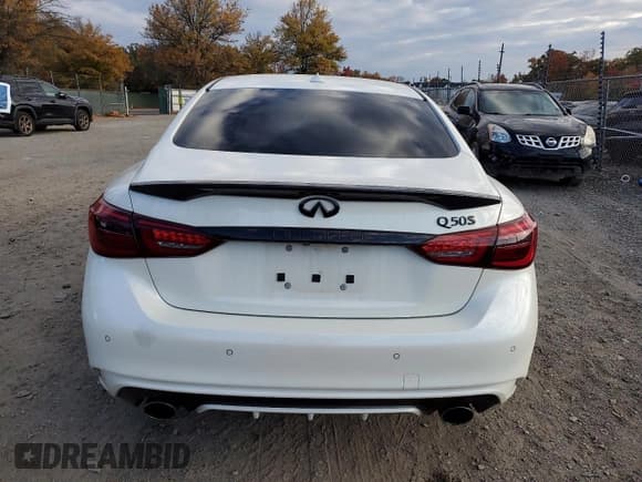 ✅ 2019 Infiniti Q50 Luxe • VIN: JN1EV7AR6KM593472 • Лот: 89622725. Опубликован ранее на Copart с пробегом 42 307 миль. Бесплатный доступ к архиву аукционных продаж из США и подробный отчёт об истории автомобиля на DreamBid. Изображение 6.