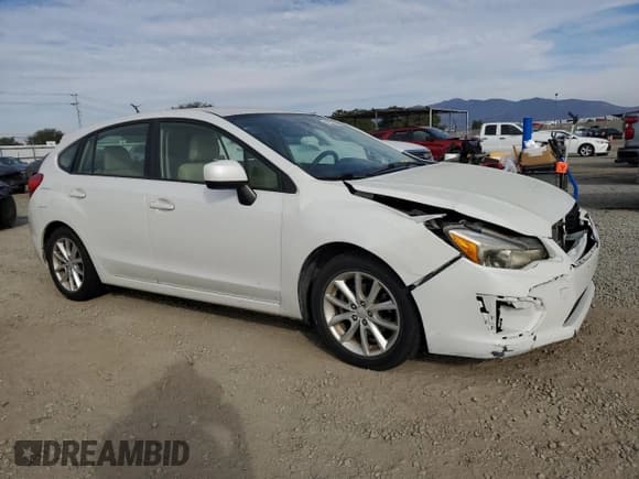 ✅ 2013 Subaru Impreza Premium • VIN: JF1GPAC60DH832015 • Lot: 92237575. Listed on Copart with 139,214 mi. Free auction sales archive from the USA and detailed vehicle history report at DreamBid. Image 4.