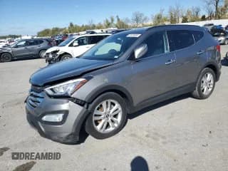 ✅ 2013 Hyundai Santa Fe Sport • VIN: 5XYZU3LA7DG105393 • Lot: 87478205. Listed on Copart with 63,677 mi. Free auction sales archive from the USA and detailed vehicle history report at DreamBid. Image 1.