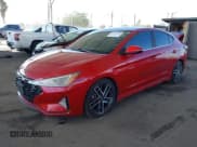 ✅ 2019 Hyundai Elantra Sport • VIN: KMHD04LB1KU833481 • Lot: 43269177. Listed on IAAI with 108,637 mi. Free auction sales archive from the USA and detailed vehicle history report at DreamBid. Image 2.