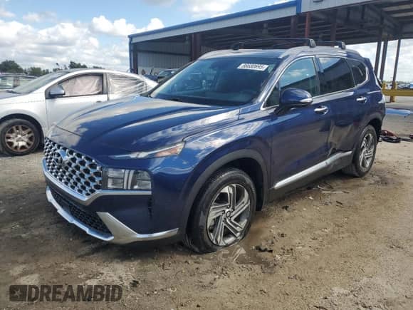 2023 Hyundai Santa Fe SEL с VIN 5NMS34AJ0PH587101, выставлен на аукционе Copart как лот 86680695 с пробегом 24 546 миль миль и Списание • Salvage title. История ставок и продаж доступна на DreamBid. Изображение 1.