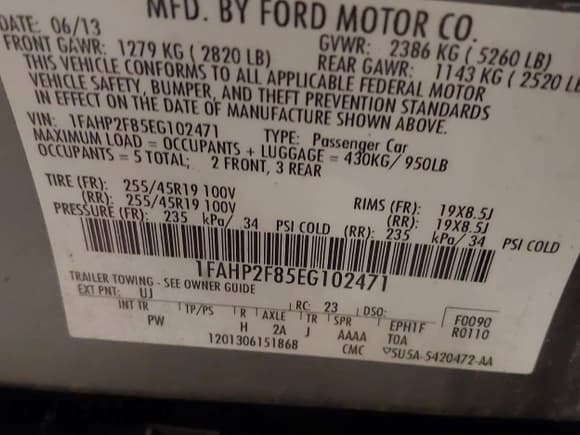 ✅ 2014 Ford Taurus Limited • VIN: 1FAHP2F85EG102471 • Лот: 43811215. Опубликован ранее на IAAI с пробегом 139 501 миль. Бесплатный доступ к архиву аукционных продаж из США и подробный отчёт об истории автомобиля на DreamBid. Изображение 9.