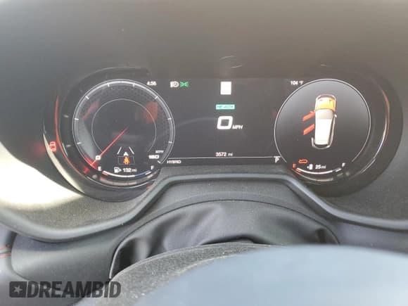 ✅ 2024 Dodge Hornet R/T • VIN: ZACPDFCW5R3A23830 • Lot: 65752895. Listed on Copart with 3,572 mi. Free auction sales archive from the USA and detailed vehicle history report at DreamBid. Image 9.