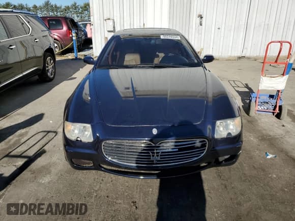 ✅ 2007 Maserati Quattroporte • VIN: ZAMFE39A770030496 • Lot: 80249344. Listed on Copart with Not provided. Free auction sales archive from the USA and detailed vehicle history report at DreamBid. Image 5.
