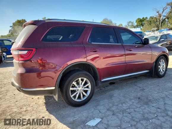 ✅ 2017 Dodge Durango SXT • VIN: 1C4RDJAG7HC669776 • Lot: 87477245. Listed on Copart with 134,685 mi. Free auction sales archive from the USA and detailed vehicle history report at DreamBid. Image 3.