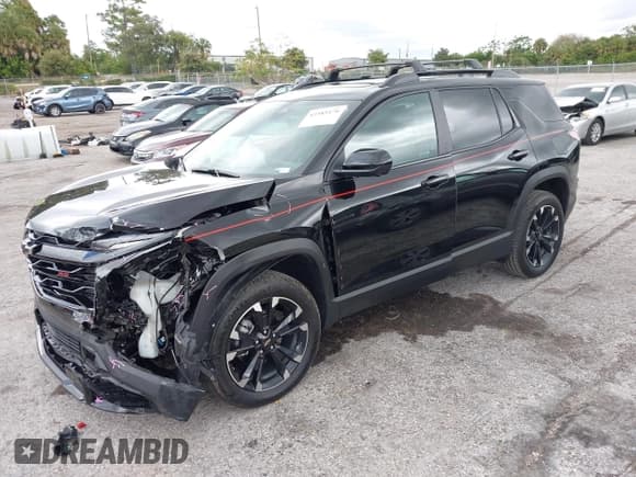 ✅ 2025 Chevrolet Equinox FWD RS • VIN: 3GNAXLEG3SL197718 • Lot: 43585470. Listed on IAAI with 7,783 mi. Free auction sales archive from the USA and detailed vehicle history report at DreamBid. Image 18.