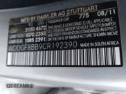 ✅ 2012 Mercedes-Benz C 300 Sport • VIN: WDDGF8BB9CR192390 • Lot: 43807856. Wystawiony na IAAI z przebiegiem 210 256 mil. Bezpłatny archiwum sprzedaży aukcyjnych z USA i szczegółowy raport historii pojazdu na DreamBid. Zdjęcie 9.