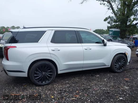 ✅ 2025 Hyundai Palisade Calligraphy • VIN: KM8R7DGE3SU883997 • Lot: 43279566. Listed on IAAI with 4,367 mi. Free auction sales archive from the USA and detailed vehicle history report at DreamBid. Image 13.