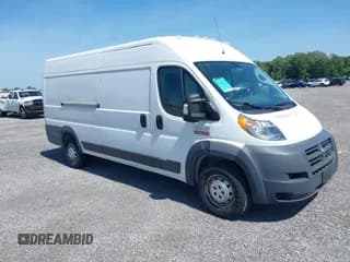 ✅ 2018 Ram ProMaster Cargo • VIN: 3C6URVJG5JE108243 • Lot: 42535514. Listed on IAAI with 75,162 mi. Free auction sales archive from the USA and detailed vehicle history report at DreamBid. Image 1.