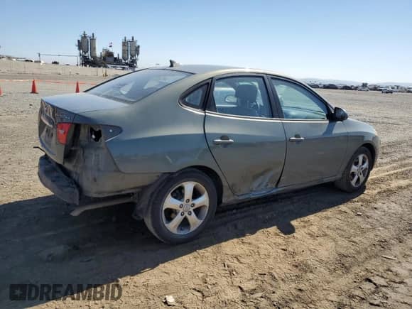 2009 Hyundai Elantra GLS with VIN KMHDU46D19U757224, listed as a Copart auction lot 73143614 with 149,740 mi miles and Salvage title. Bid and sale history available at DreamBid. Image 3.