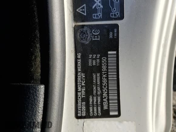 ✅ 2015 BMW 4 Series 428i xDrive • VIN: WBA3N5C56FK198550 • Лот: 82638995. Опубликован ранее на Copart с пробегом 97 041 миль. Бесплатный доступ к архиву аукционных продаж из США и подробный отчёт об истории автомобиля на DreamBid. Изображение 12.