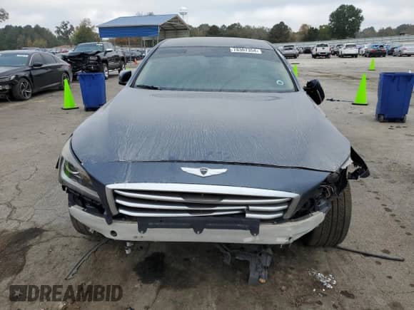 2016 Hyundai Genesis 3.8L z VIN KMHGN4JE5GU108128, wystawiony jako Copart lot #78307354 z przebiegiem 77 649 mil mil oraz Czysty tytuł • Clean title. Historia ofert i sprzedaży dostępna na DreamBid. Obrazek 5.