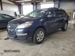 2017 Chevrolet Traverse LS with VIN 1GNKVFED7HJ225795, listed as a Copart auction lot 69176305 with 157,955 mi miles and Salvage title. Bid and sale history available at DreamBid. Image 1.