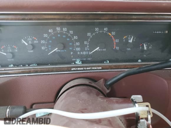 ✅ 1992 Buick Roadmaster • VIN: 1G4BR8370NW409721 • Lot: 42480605. Listed on Copart with 119,590 mi. Free auction sales archive from the USA and detailed vehicle history report at DreamBid. Image 9.