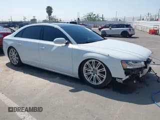 ✅ 2015 Audi A8 4.0T • VIN: WAU32AFD5FN001998 • Lot: 42930144. Wystawiony na IAAI z przebiegiem 89 192 mil. Bezpłatny archiwum sprzedaży aukcyjnych z USA i szczegółowy raport historii pojazdu na DreamBid. Zdjęcie 1.