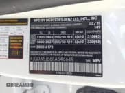 ✅ 2015 Mercedes-Benz M 350 • VIN: 4JGDA5JB6FA546649 • Lot: 43266269. Listed on IAAI with 173,621 mi. Free auction sales archive from the USA and detailed vehicle history report at DreamBid. Image 9.