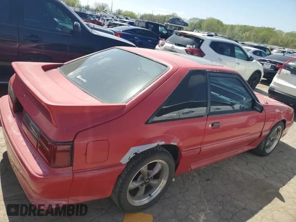 ✅ 1991 Ford Mustang GT • VIN: 1FACP42E6MF193157 • Лот: 49492984. Опубликован ранее на Copart с пробегом 93 613 миль. Бесплатный доступ к архиву аукционных продаж из США и подробный отчёт об истории автомобиля на DreamBid. Изображение 3.