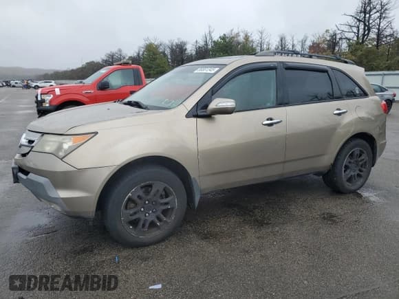 ✅ 2008 Acura MDX Technology • VIN: 2HNYD28438H519233 • Lot: 86661345. Listed on Copart with 192,265 mi. Free auction sales archive from the USA and detailed vehicle history report at DreamBid. Image 1.