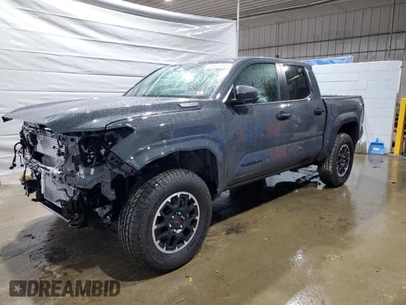 ✅ 2024 Toyota Tacoma TRD Sport Hybrid • VIN: 3TYLC5LN9RT014048 • Lot: 52542495. Listed on Copart with 8,775 mi. Free auction sales archive from the USA and detailed vehicle history report at DreamBid. Image 1.