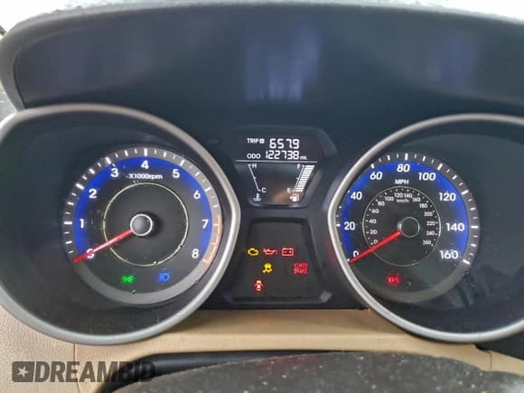 ✅ 2011 Hyundai Elantra GLS • VIN: KMHDH4AE7BU092484 • Lot: 93963075. Listed on Copart with 122,738 mi. Free auction sales archive from the USA and detailed vehicle history report at DreamBid. Image 9.