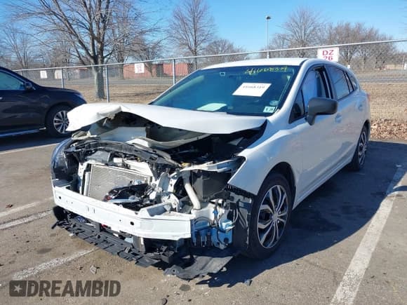 ✅ 2020 Subaru Impreza • VIN: 4S3GTAB69L3735611 • Lot: 41668319. Listed on IAAI with 49,489 mi. Free auction sales archive from the USA and detailed vehicle history report at DreamBid. Image 2.