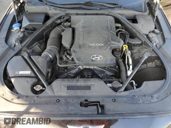 2015 Hyundai Genesis 3.8L z VIN KMHGN4JE8FU054175, wystawiony jako Copart lot #83257964 z przebiegiem 81 945 mil mil oraz Szkoda całkowita • Salvage title. Historia ofert i sprzedaży dostępna na DreamBid. Obrazek 11.