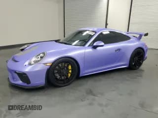 ✅ 2019 Porsche 911 GT3 • VIN: WP0AC2A99KS149163 • Lot: 91493095. Wystawiony na Copart z przebiegiem 20 358 mil. Bezpłatny archiwum sprzedaży aukcyjnych z USA i szczegółowy raport historii pojazdu na DreamBid. Zdjęcie 1.
