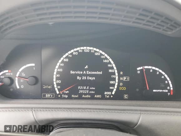 ✅ 2014 Mercedes-Benz CL 63 AMG • VIN: WDDEJ7EB4EA032057 • Lot: 92708485. Listed on Copart with 39,325 mi. Free auction sales archive from the USA and detailed vehicle history report at DreamBid. Image 9.